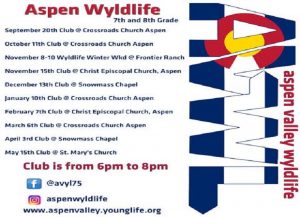 Wyldlife Club 7th & 8th Graders @ Christ Episcopal Church