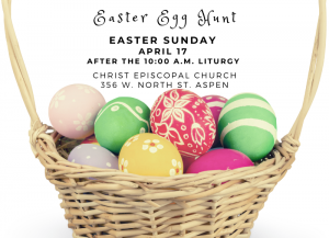 Easter Egg Hunt @ Christ Episcopal Church
